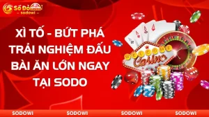 xì tố - bứt phá trải nghiệm đấu bài ăn lớn ngay tại sodo